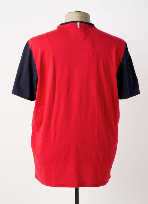 T-shirt rouge DELAHAYE homme