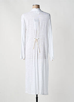 Robe mi-longue manches longues manches longues blanc MADO ET LES AUTRES femme