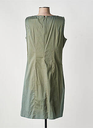 Robe mi-longue sans manche sans manche vert AGATHE & LOUISE femme