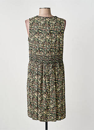Robe courte sans manche sans manche vert MERI & ESCA femme