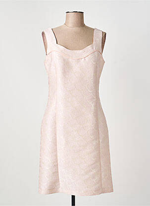 Robe mi-longue sans manche sans manche rose GREGORY PAT femme