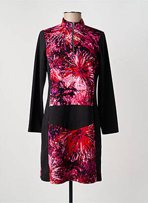 Robe courte manches longues manches longues noir MERI & ESCA femme