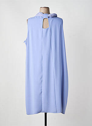 Robe mi-longue sans manche sans manche violet GREGORY PAT femme