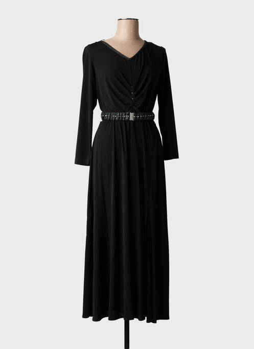 Robe longue noir GREGORY PAT femme