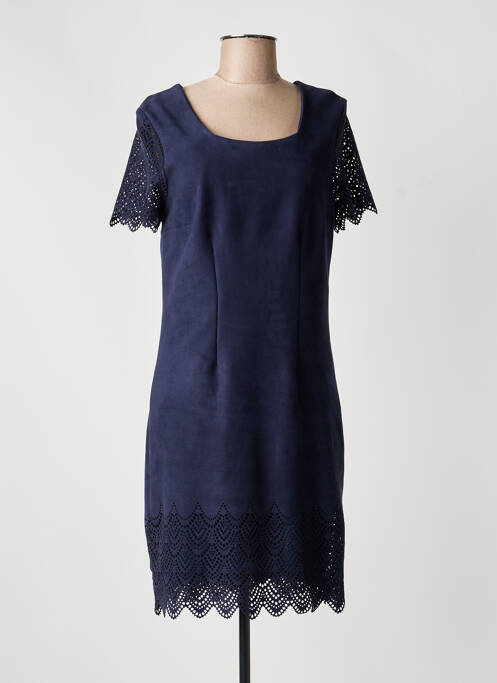 Robe mi-longue bleu JUMFIL femme
