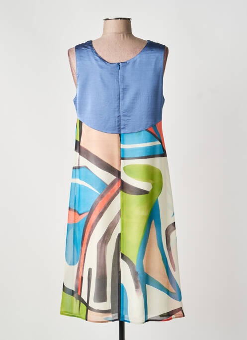 Robe mi-longue bleu MERI & ESCA femme