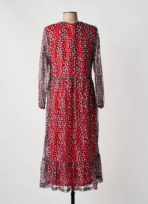 Robe mi-longue noir GUY DUBOUIS femme