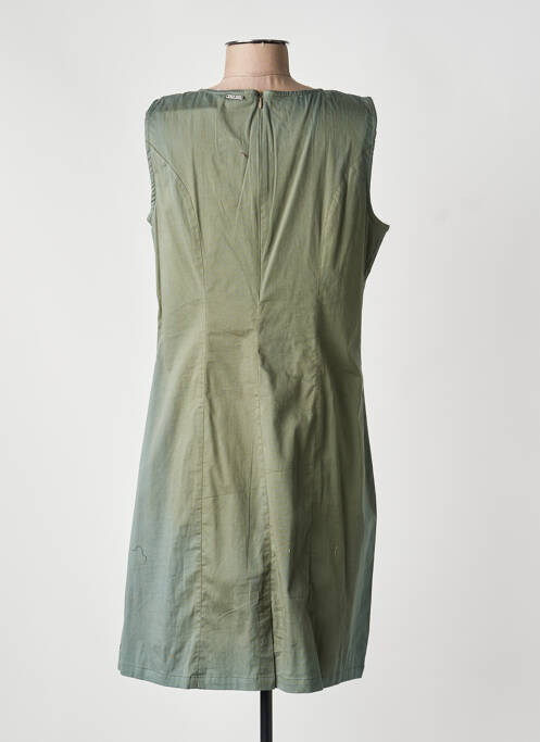 Robe mi-longue vert AGATHE & LOUISE femme