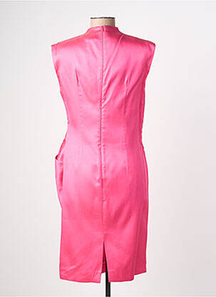 Robe mi-longue sans manche sans manche rose DICE KAYEK femme