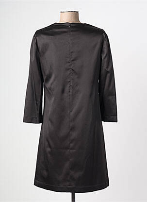 Robe courte manches 3/4 manches 3/4 noir DE SANTIS BY MARTIN ALVAREZ femme