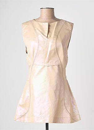 Robe courte sans manche sans manche rose JIL SANDER femme