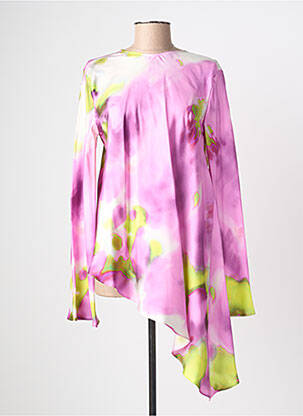 Tunique manches longues rose MSGM femme