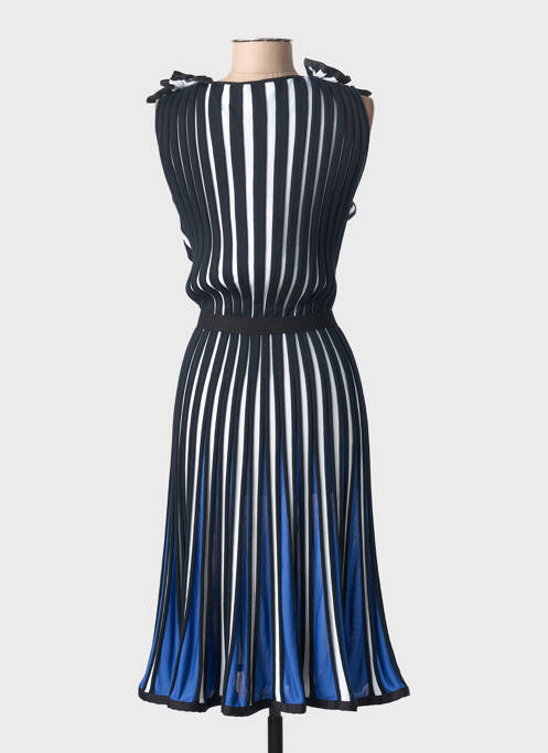 Robe mi-longue bleu MSGM femme