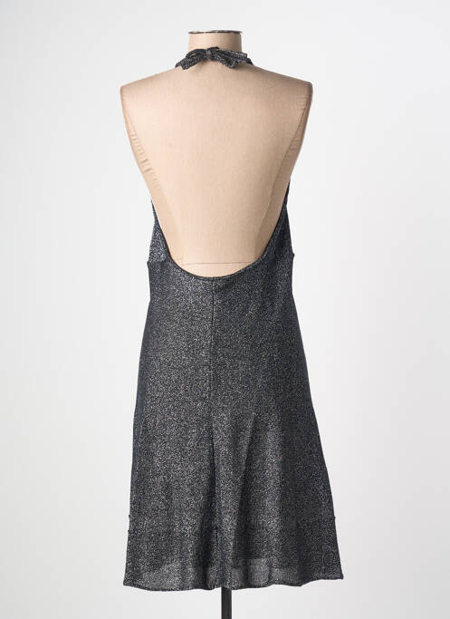 Robe mi-longue noir O L'AUTRE CHOSE femme