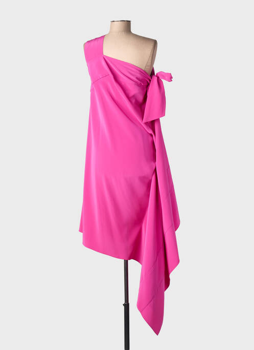 Robe mi-longue rose GIANLUCA CAPANNOLO femme