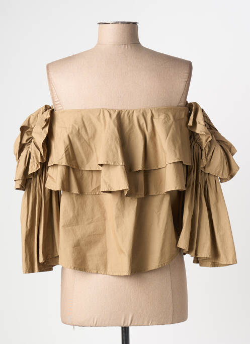 Top marron ERIKA CAVALLINI femme