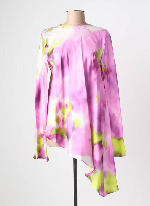 Tunique manches longues rose MSGM femme