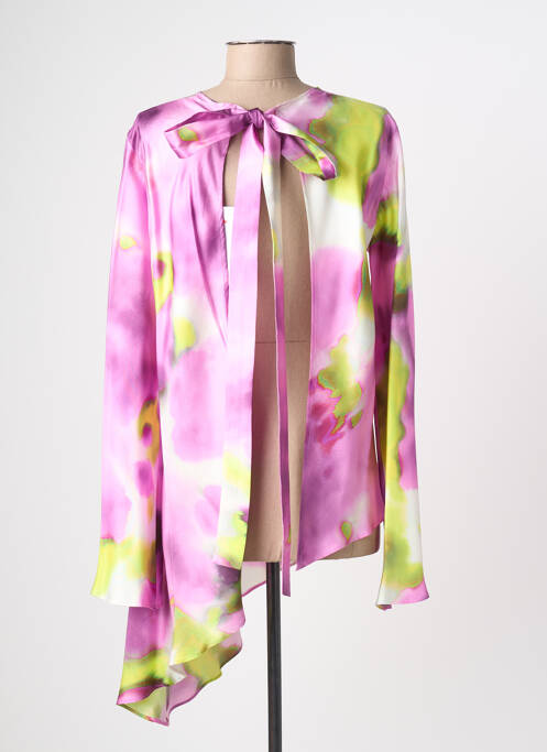 Tunique manches longues rose MSGM femme