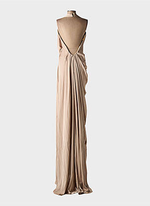 Robe longue sans manche sans manche vert GEMY femme