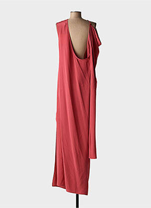 Robe longue sans manche sans manche rose GIANLUCA CAPANNOLO femme