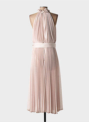 Robe mi-longue sans manche sans manche rose MARIA LUCIA HOHAN femme