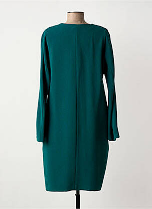 Robe mi-longue manches longues manches longues vert JIL SANDER femme