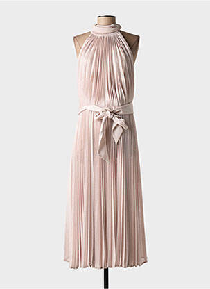Robe mi-longue rose MARIA LUCIA HOHAN femme