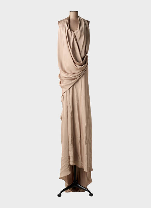 Robe longue sans manche sans manche vert GEMY femme