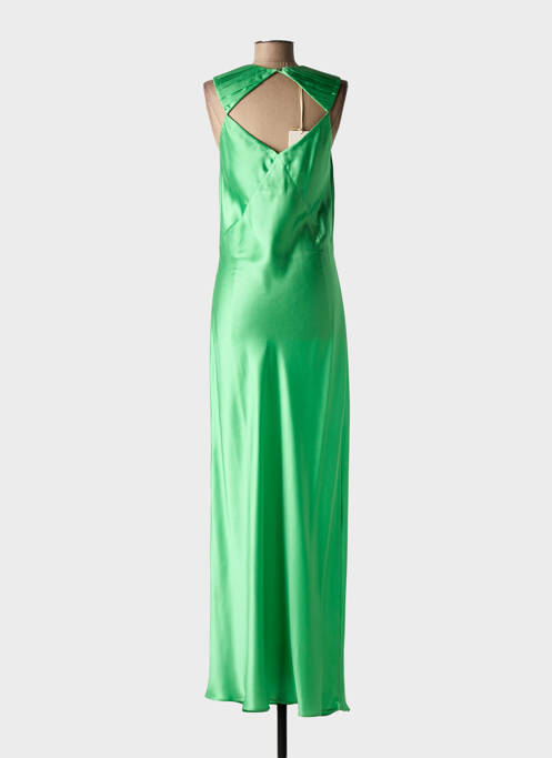 Robe longue sans manche sans manche vert CRIDA femme