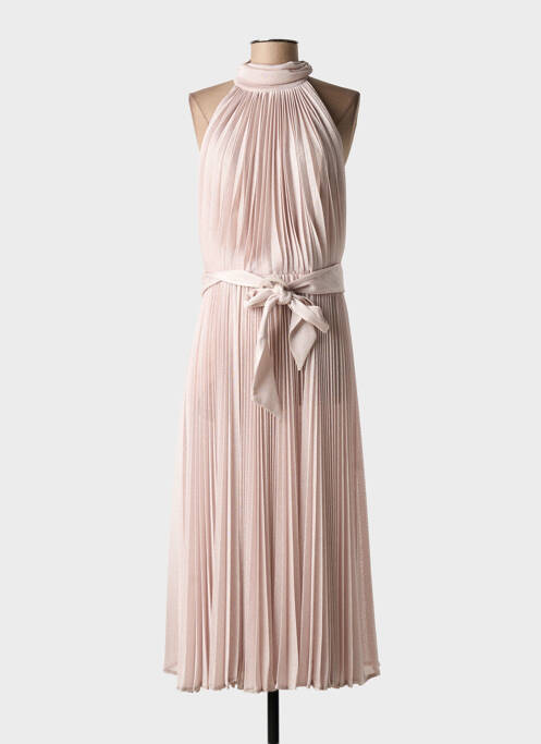 Robe mi-longue sans manche sans manche rose MARIA LUCIA HOHAN femme