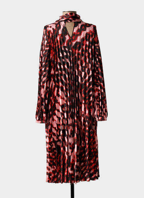 Robe mi-longue manches longues manches longues rose GIANLUCA CAPANNOLO femme
