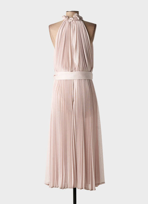 Robe mi-longue rose MARIA LUCIA HOHAN femme