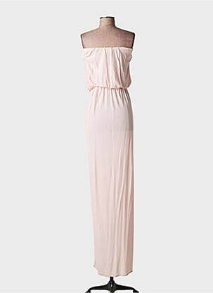 Robe longue sans manche sans manche rose MSGM femme