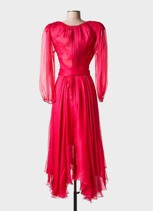 Robe longue rose MARIA LUCIA HOHAN femme