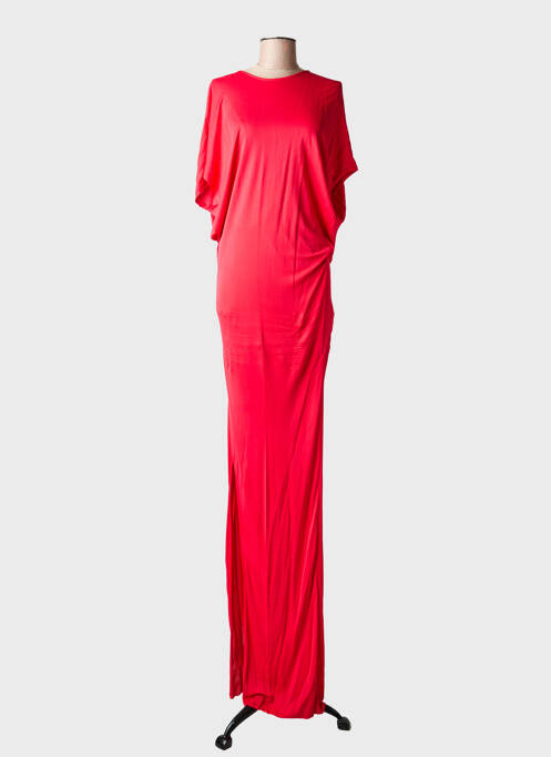 Robe longue rouge MSGM femme