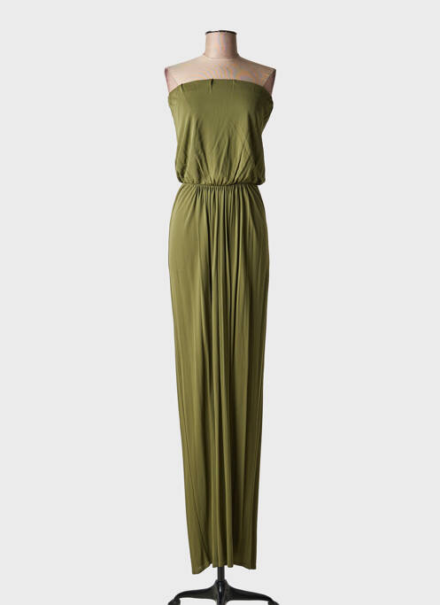 Robe longue vert MSGM femme