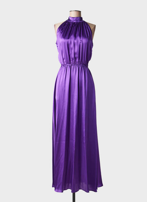 Robe longue violet CRIDA femme