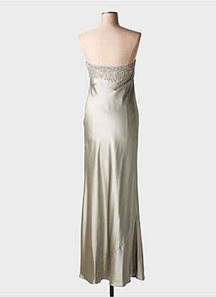 Robe longue sans manche sans manche gris BASIX II femme