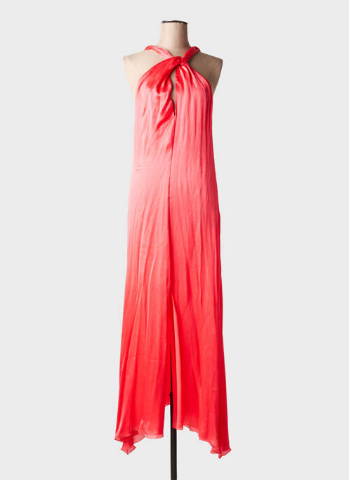Robe longue sans manche sans manche rose MALAICA femme