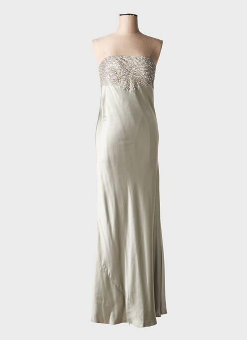 Robe longue sans manche sans manche gris BASIX II femme