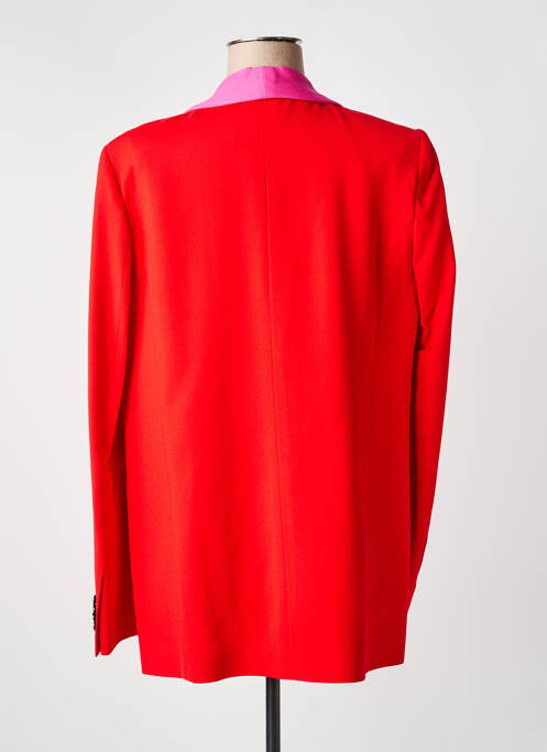 Blazer poches rouge MSGM femme