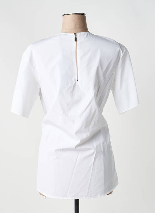 Top manches courtes manches courtes blanc ANTONELLI FIRENZE femme