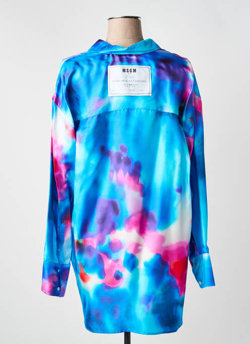 Chemisier bleu MSGM femme