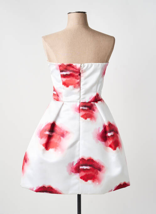 Robe courte rouge MSGM femme