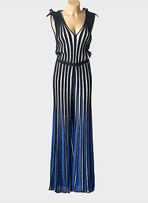 Combi-pantalon sans manche sans manche noir MSGM femme