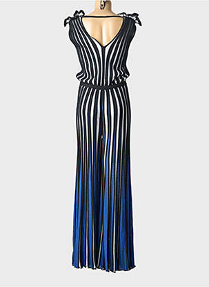 Combi-pantalon sans manche sans manche noir MSGM femme