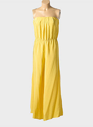 Combi-pantalon coupe fluide sans manche jaune ALICE & TRIXIE femme