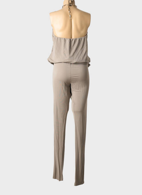 Combi-pantalon coupe cintrée sans manche marron MSGM femme