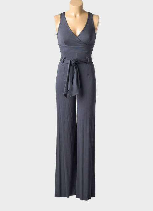 Combi-pantalon coupe cintrée sans manche gris GIO' GUERRERI femme