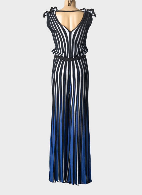 Combi-pantalon coupe cintrée sans manche noir MSGM femme